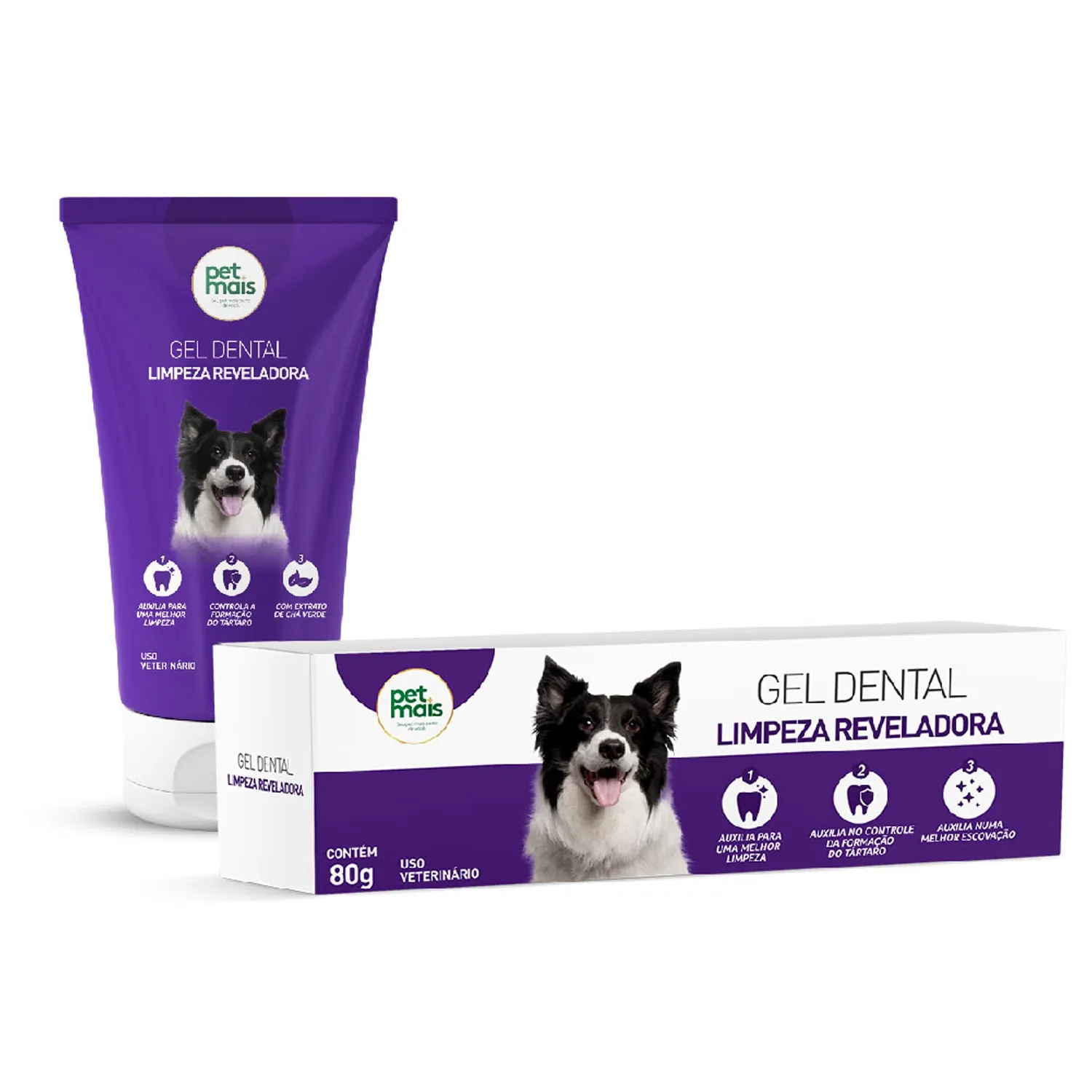 Gel Dental Petmais Limpeza Reveladora